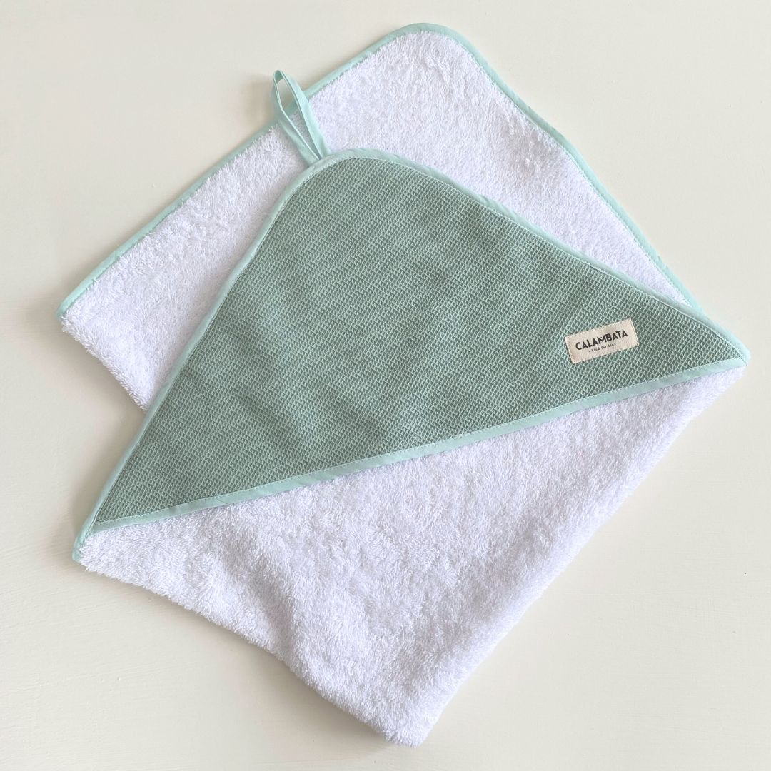 Toalla Capa Piqué Menta