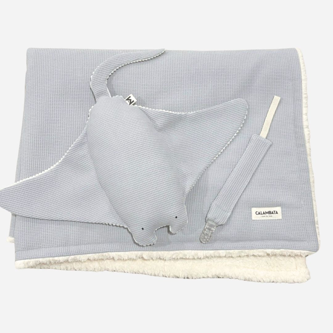 Pack Peluche Sensorial Invierno Mantarraya Maya