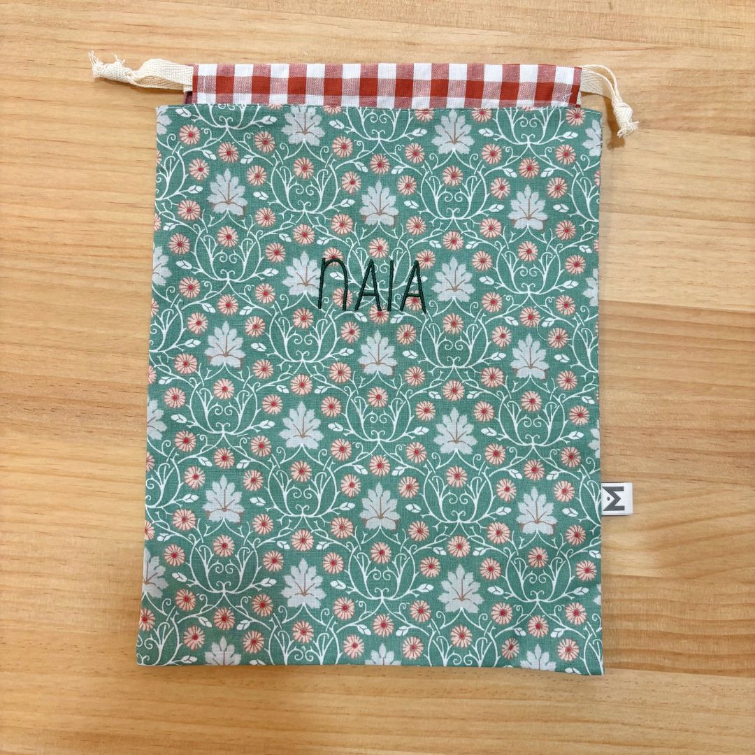 Bolsa merienda Oria nombre Naia