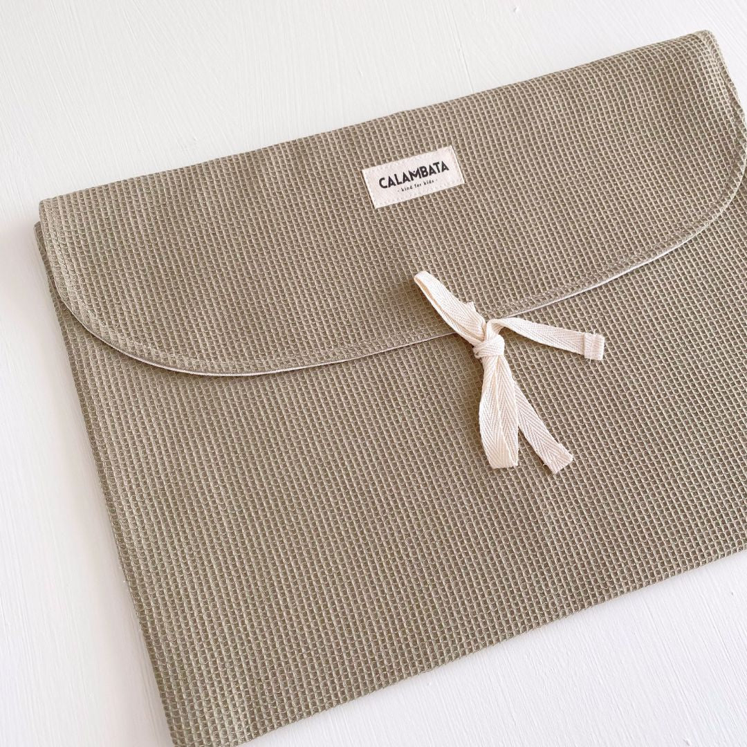 BOLSA MUDA PIQUÉ BEIGE