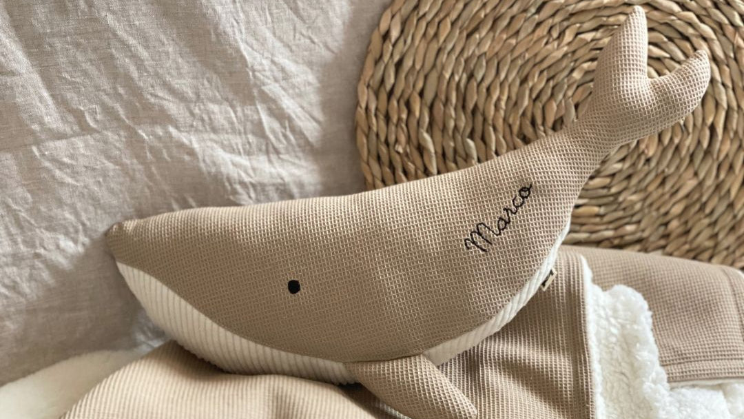 Peluche Ballena Susi - BEIGE