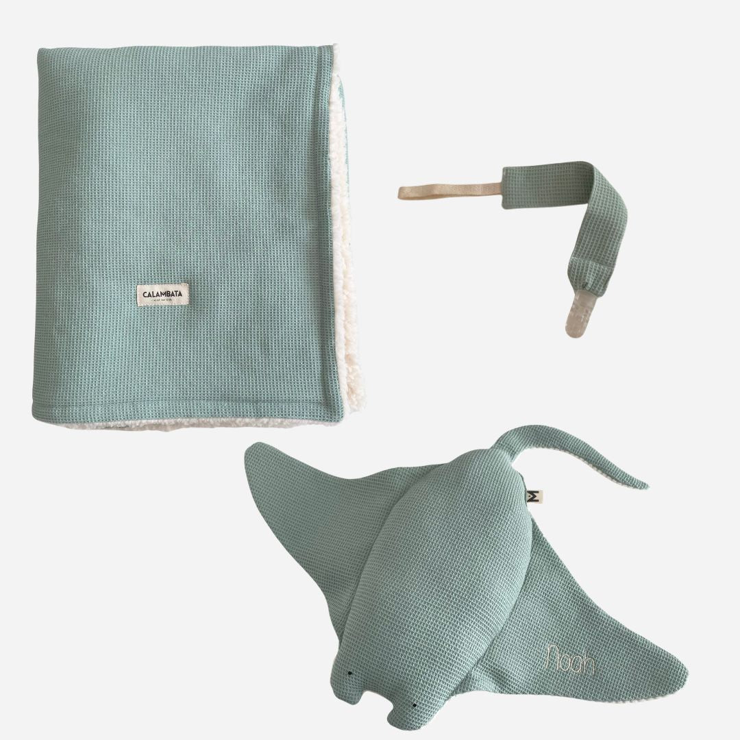 Pack Peluche Sensorial Invierno Mantarraya Maya