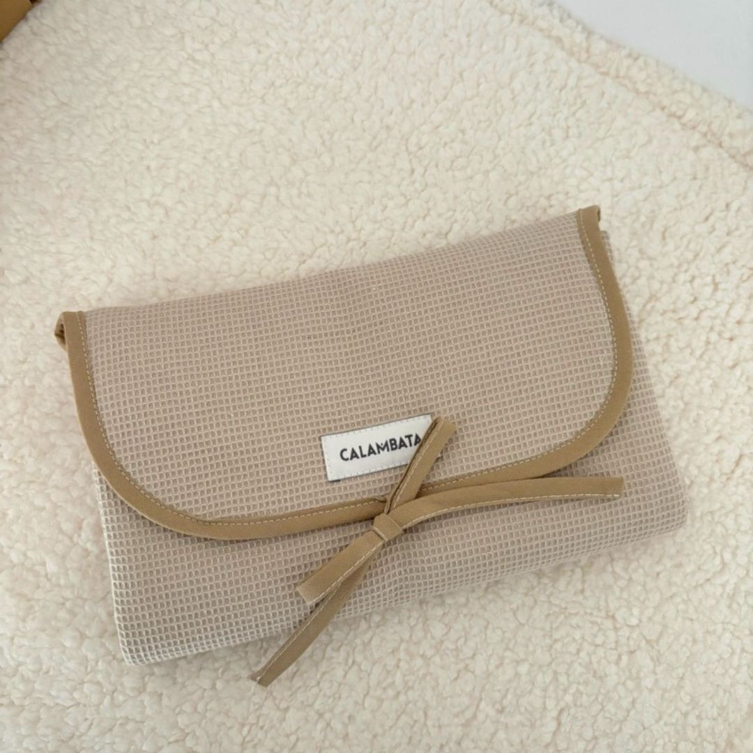 Cambiador de paseo beige