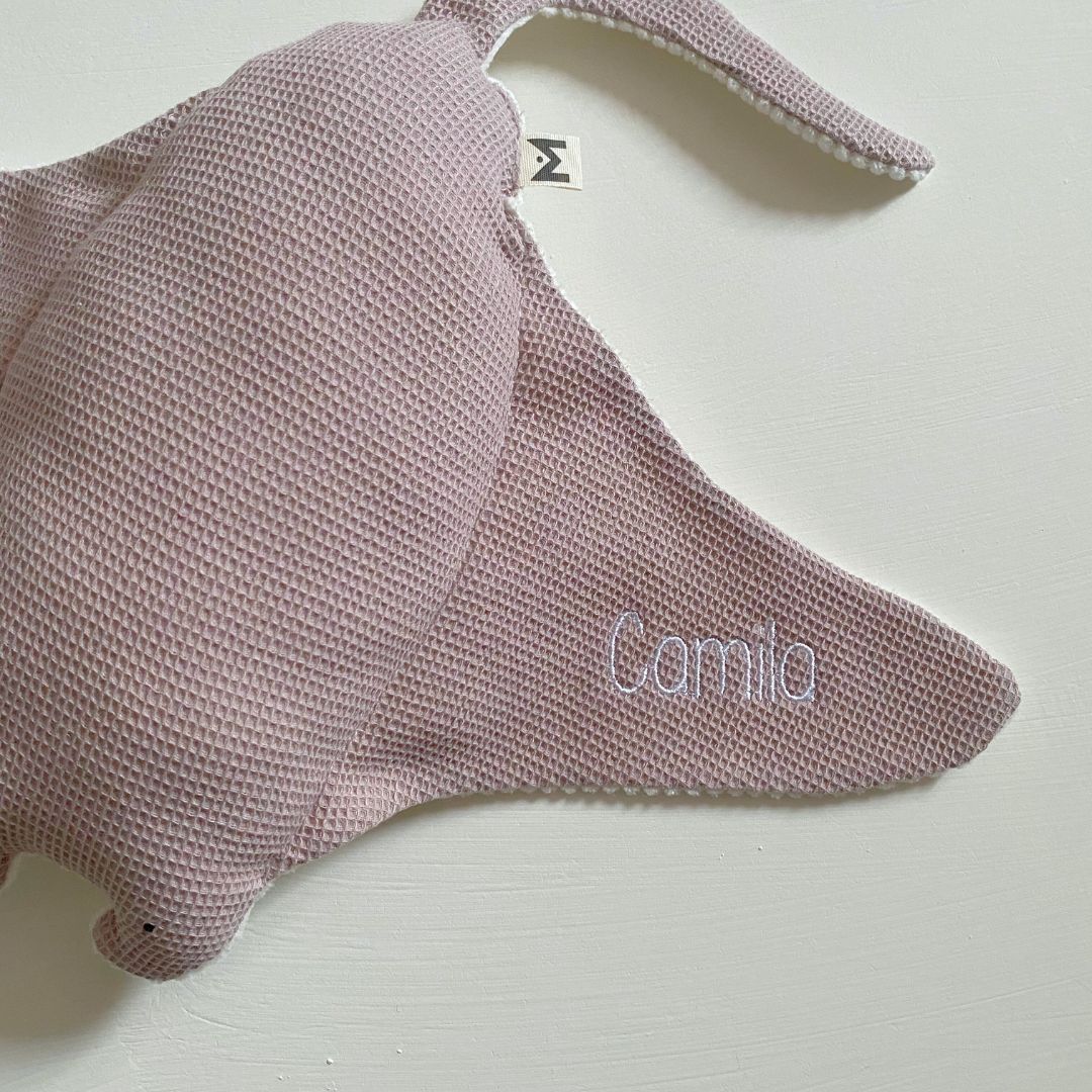 Peluche Sensorial Mantarraya Maya - ROSA