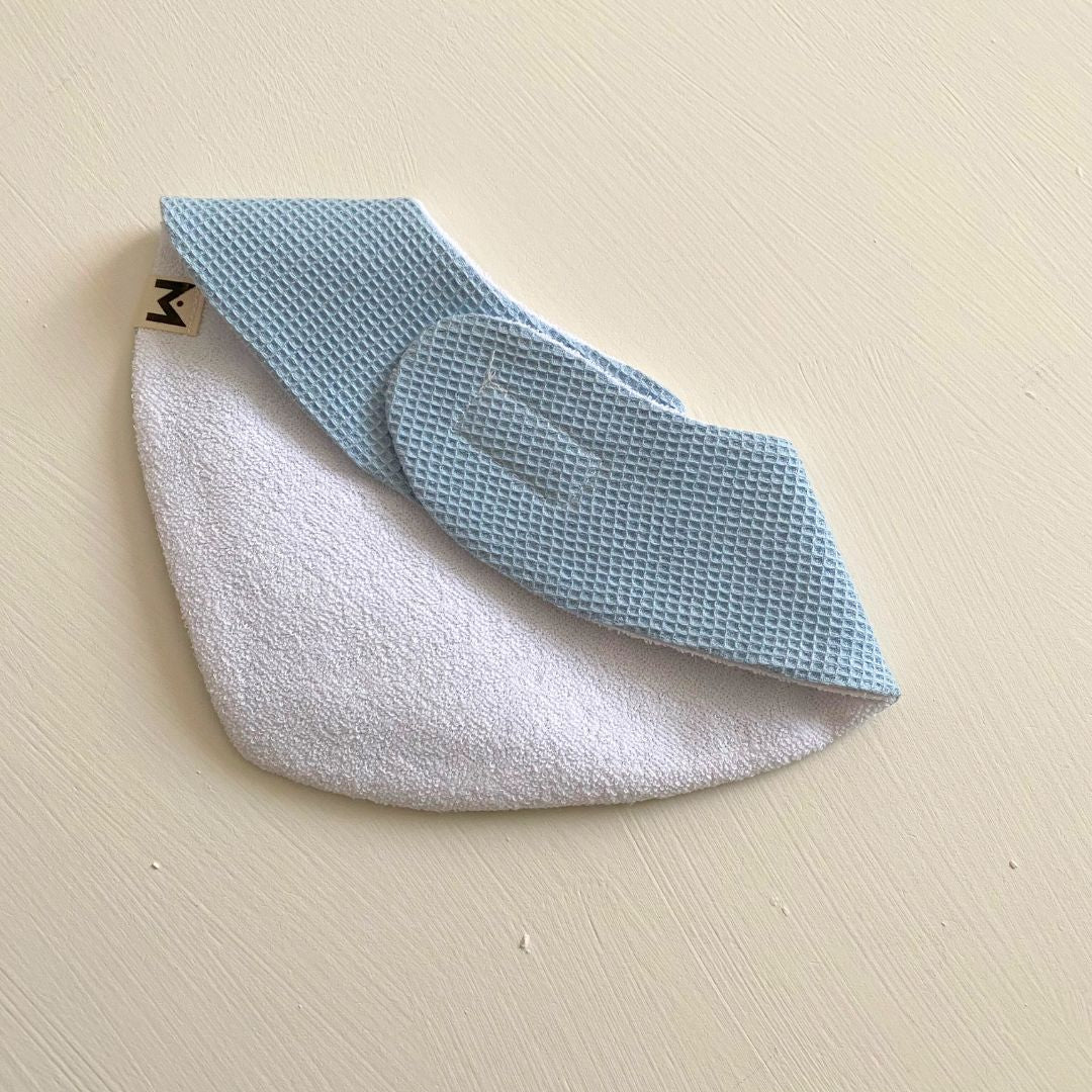 Bandana impermeable piqué azul