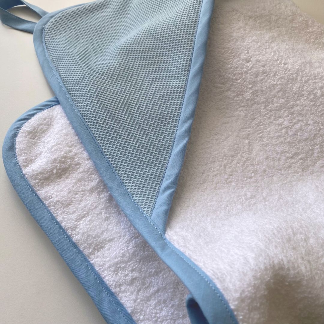 Toalla Capa Piqué Azul