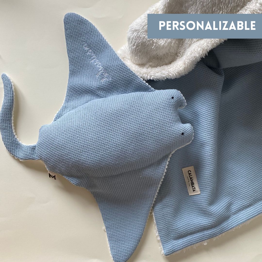 Pack Peluche Sensorial Invierno Mantarraya Maya