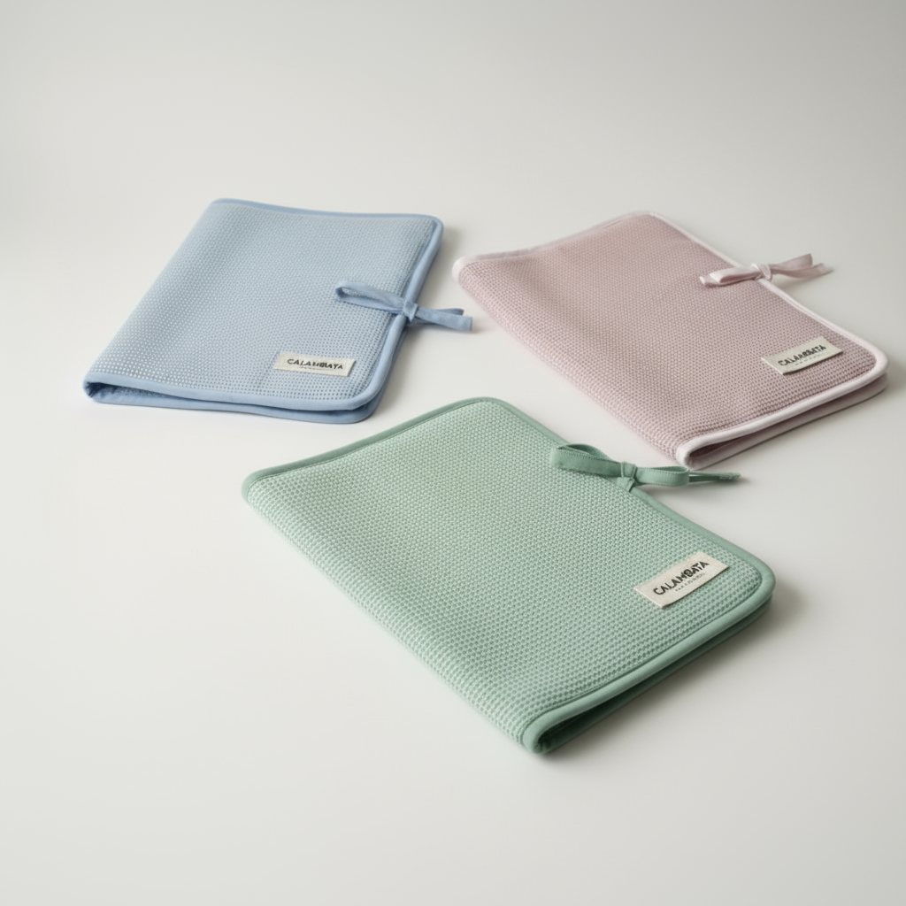 Portadocumentos piqué rosa