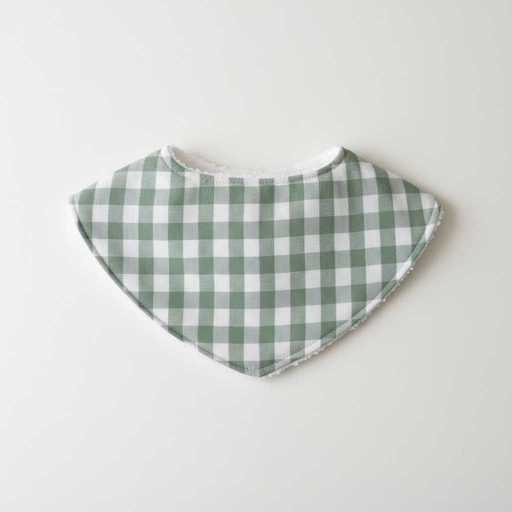 Bandana vichy verde