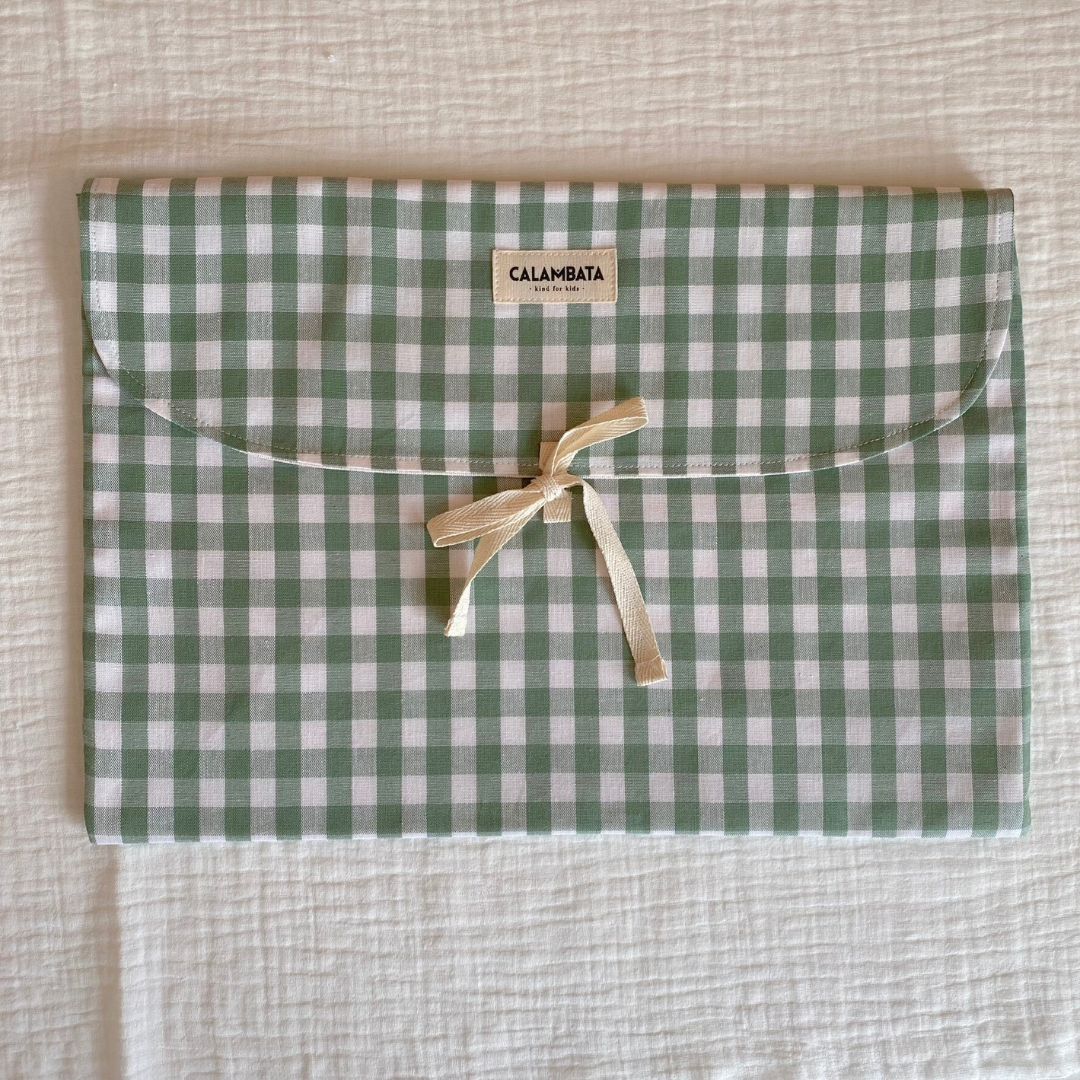 BOLSA MUDA VICHY VERDE