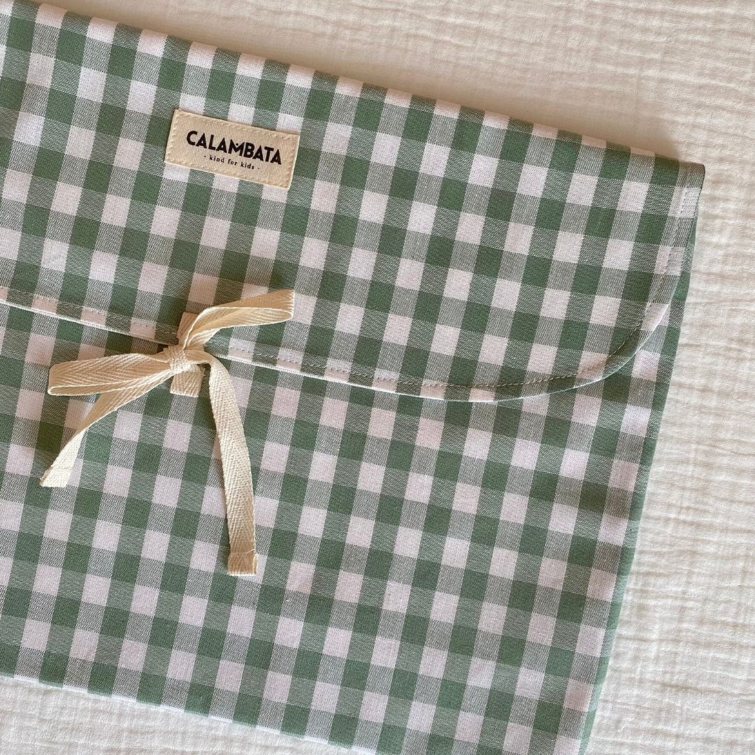 BOLSA MUDA VICHY VERDE