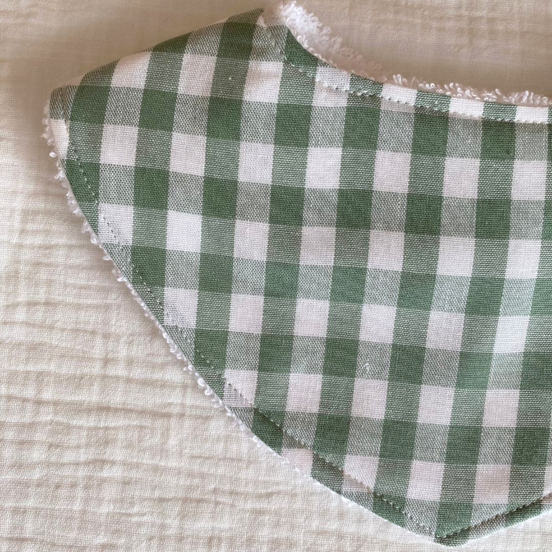 Bandana vichy verde