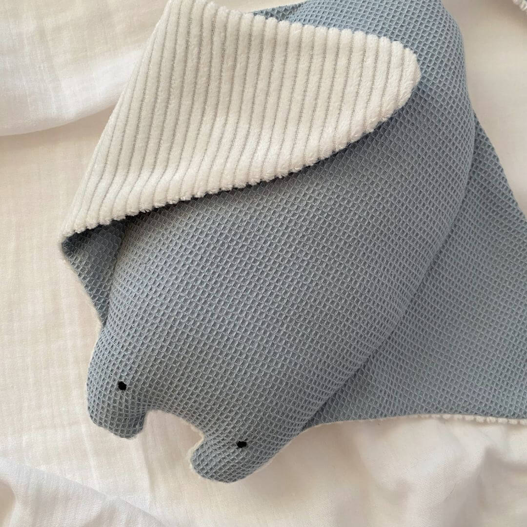 Peluche Sensorial Mantarraya Maya - AZUL