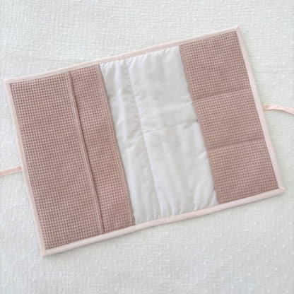 Portadocumentos piqué rosa