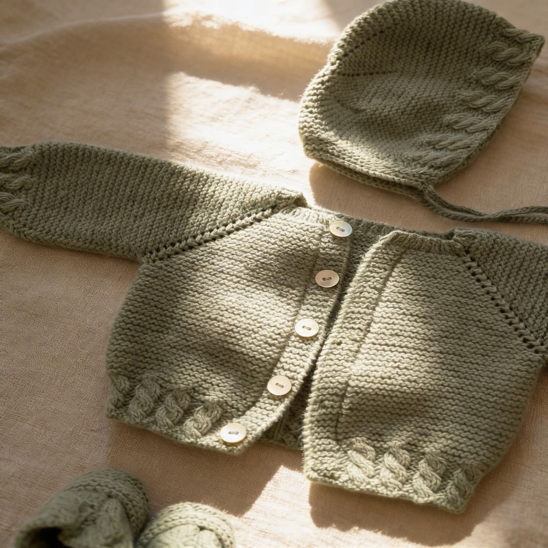 Conjunto de punto verde
