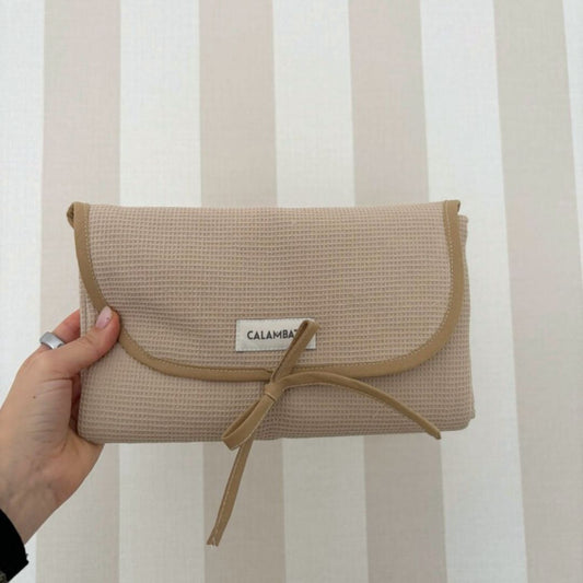 Cambiador de paseo beige