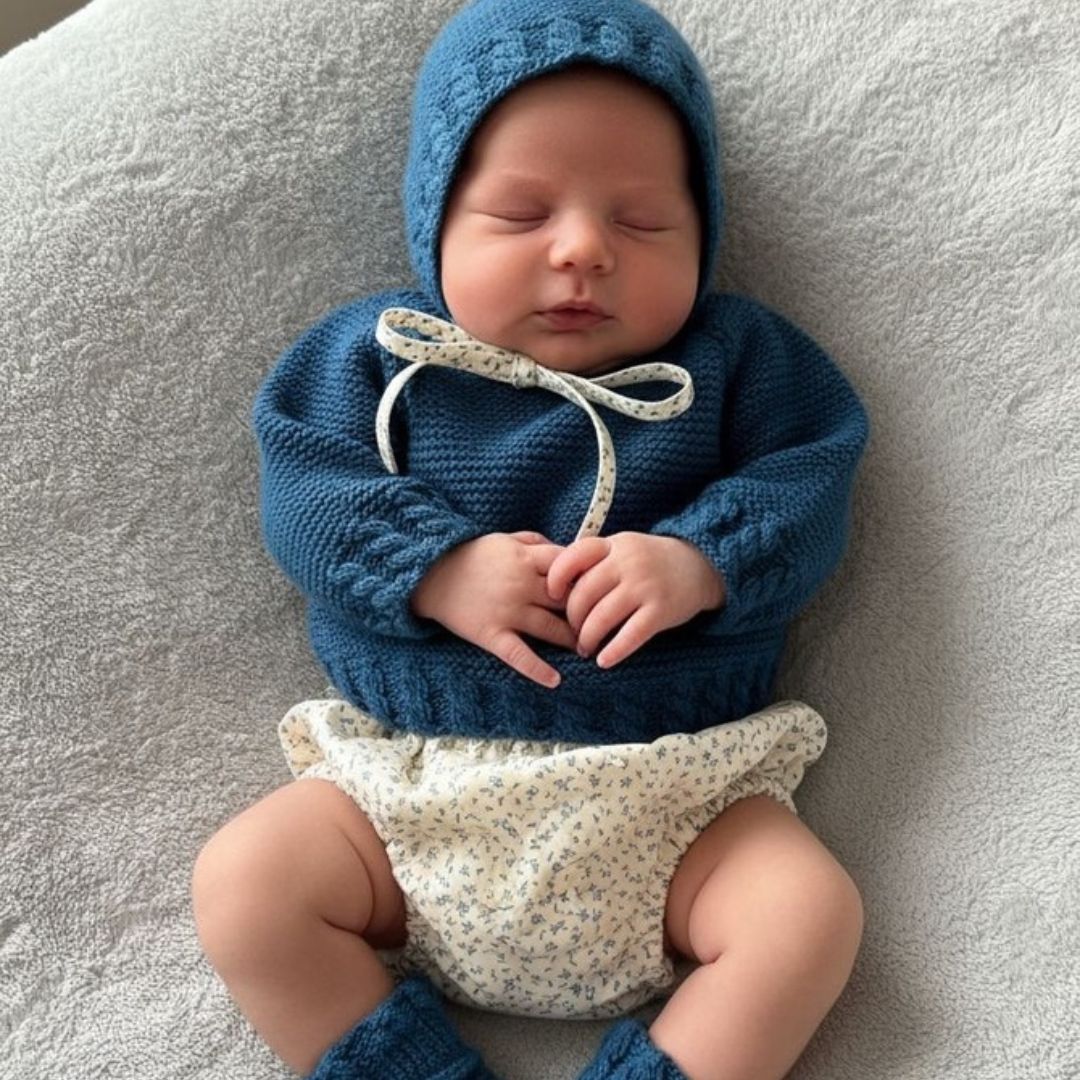 Conjunto de punto azul