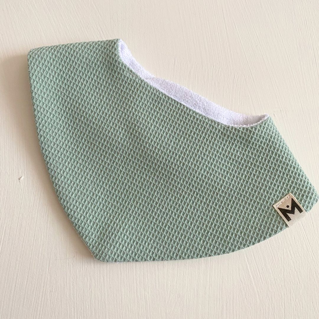 Bandana impermeable piqué menta