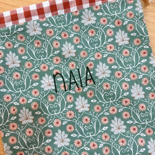 Bolsa merienda Oria nombre Naia