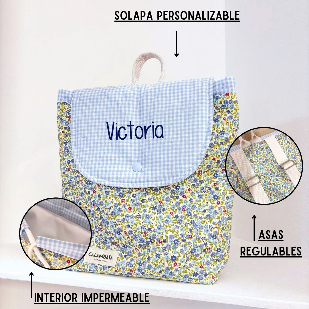 Mochila Victoria personalizada