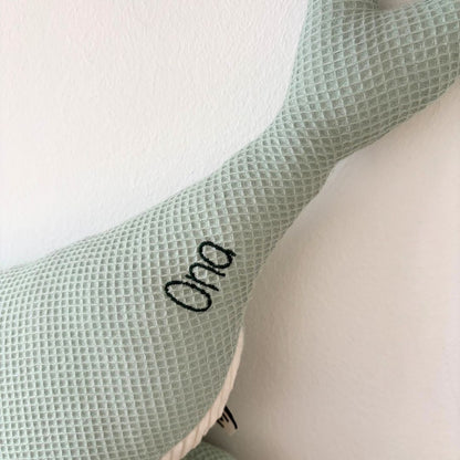 Peluche Ballena Susi menta nombre Ona