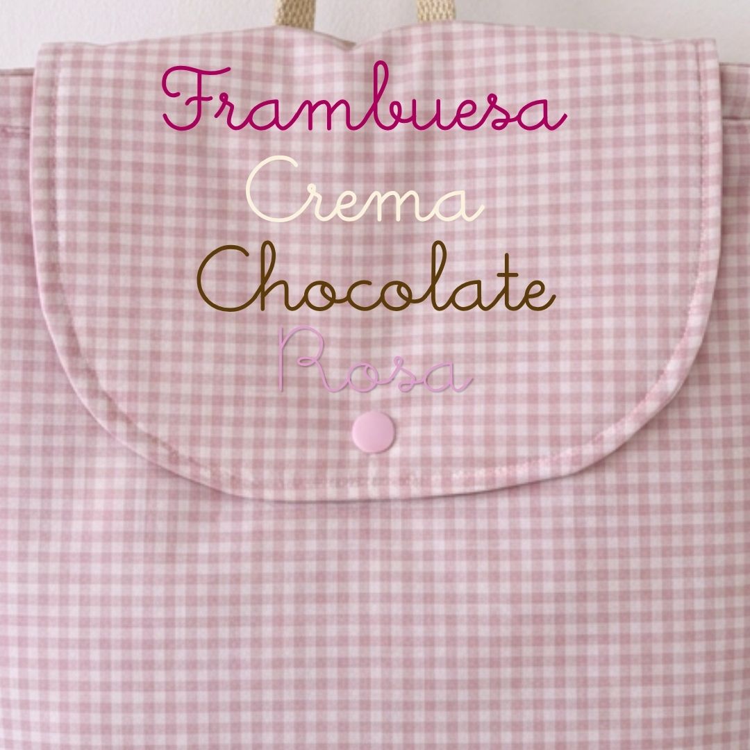 Mochila personalizada Vichy Carlota
