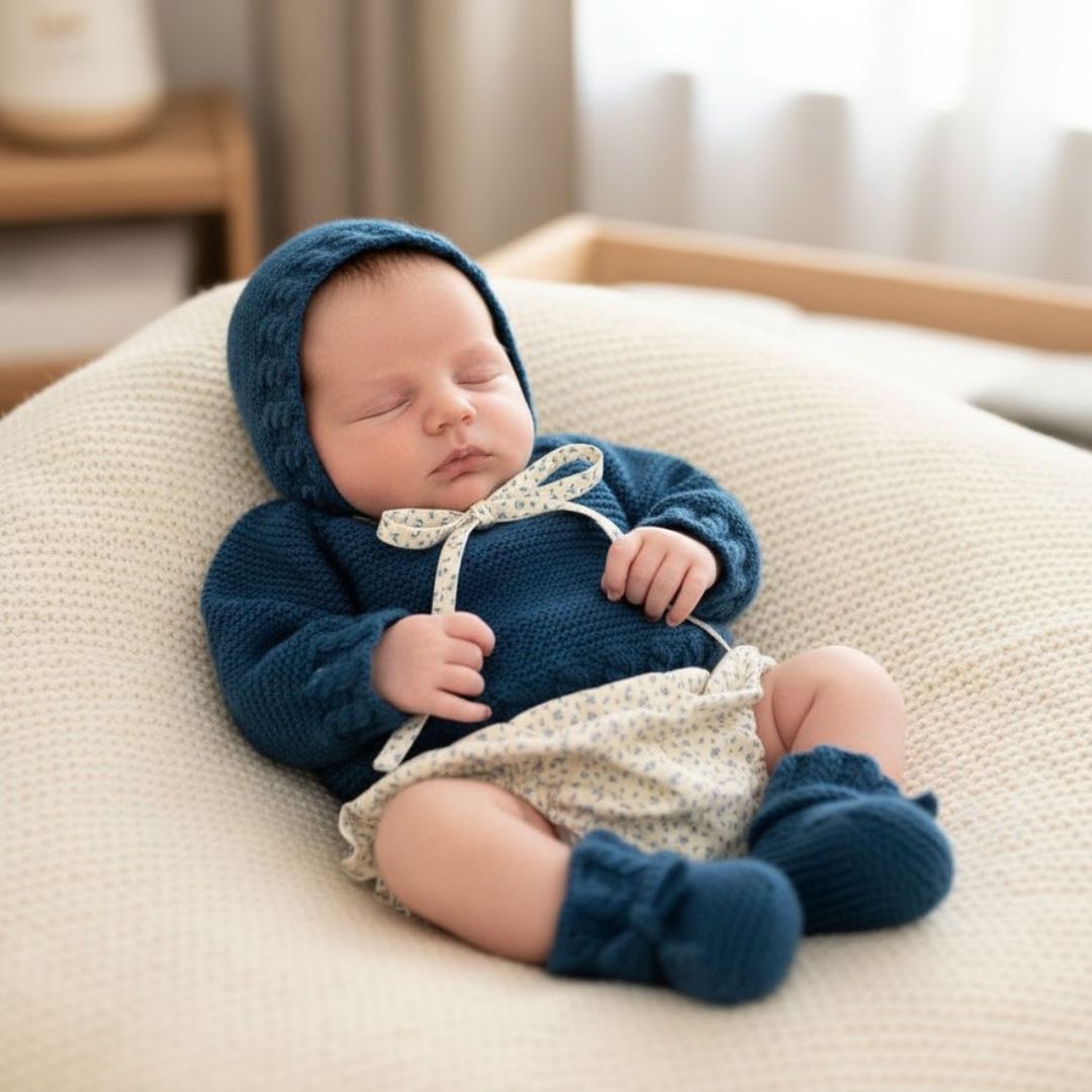 Conjunto de punto azul