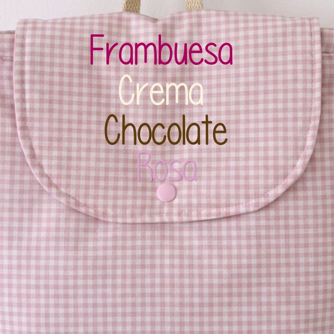 Mochila personalizada Vichy Carlota
