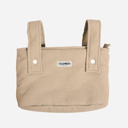 Bolso carro pique beige