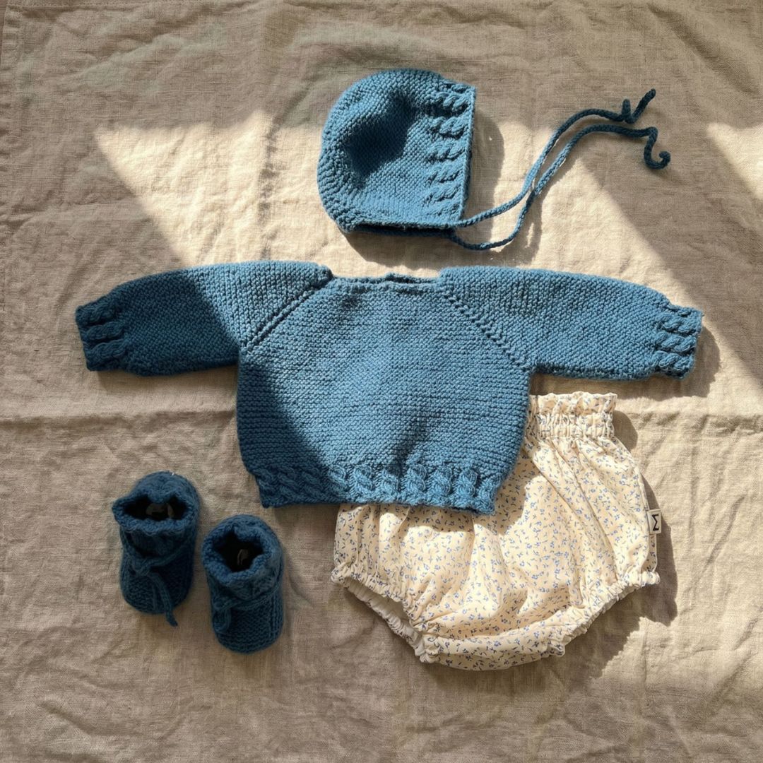 Conjunto de punto azul