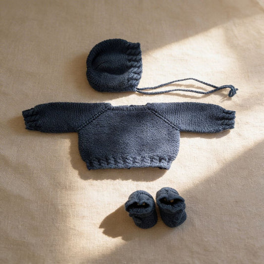Conjunto de punto azul