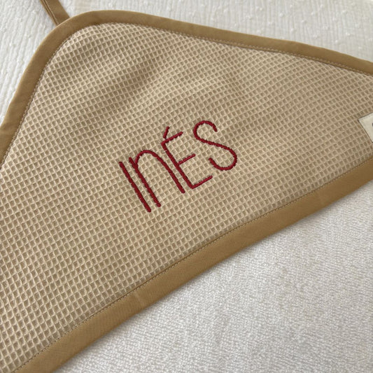 Toalla Capa Piqué Beige