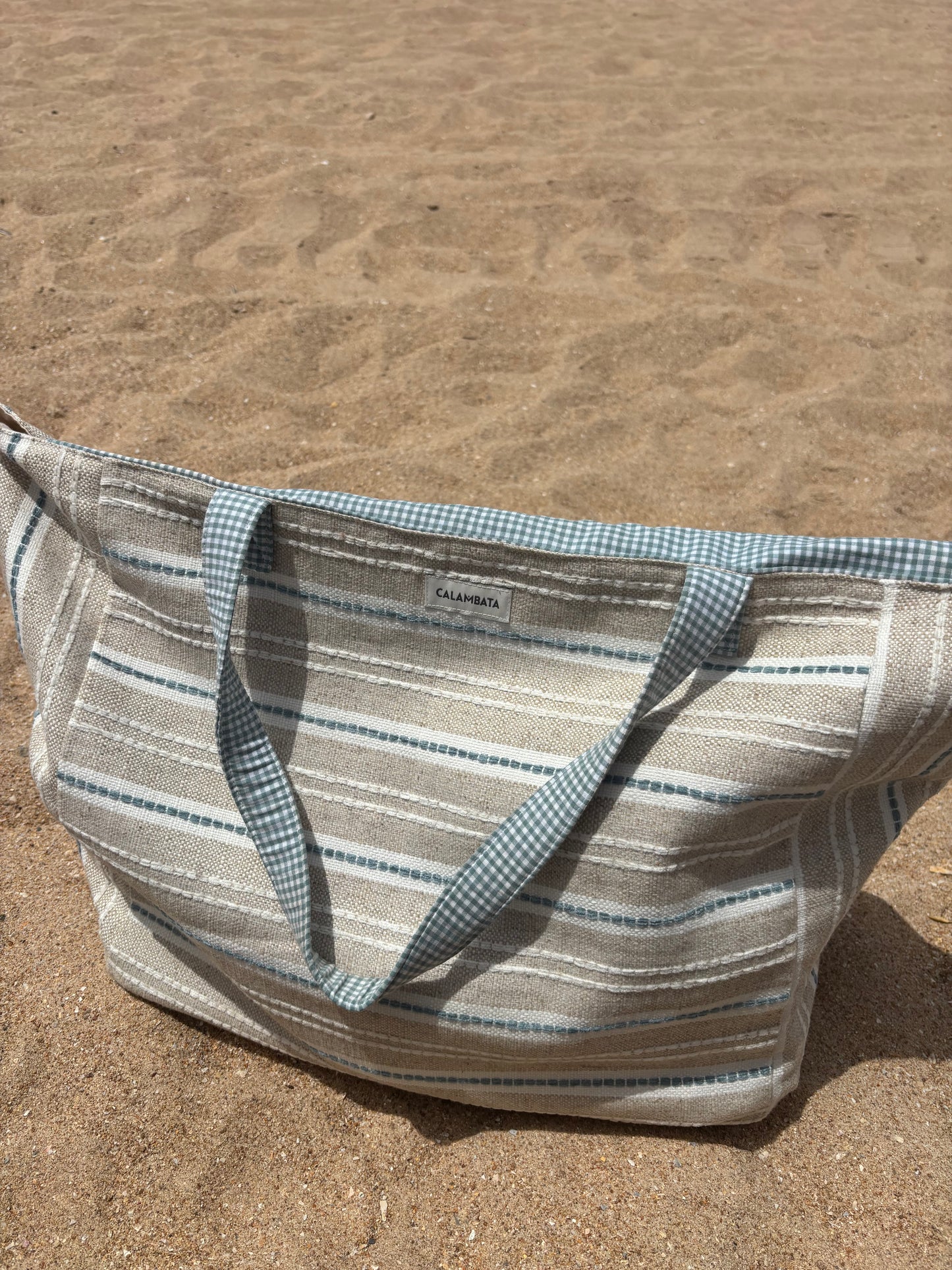 Bolso playa XL azul