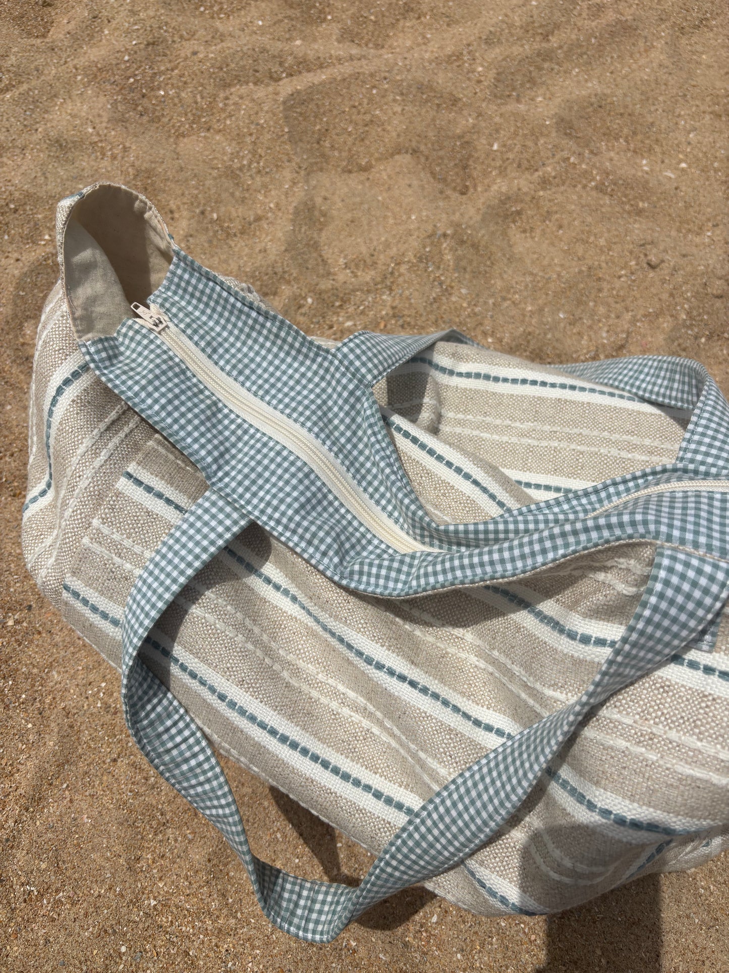 Bolso playa XL azul