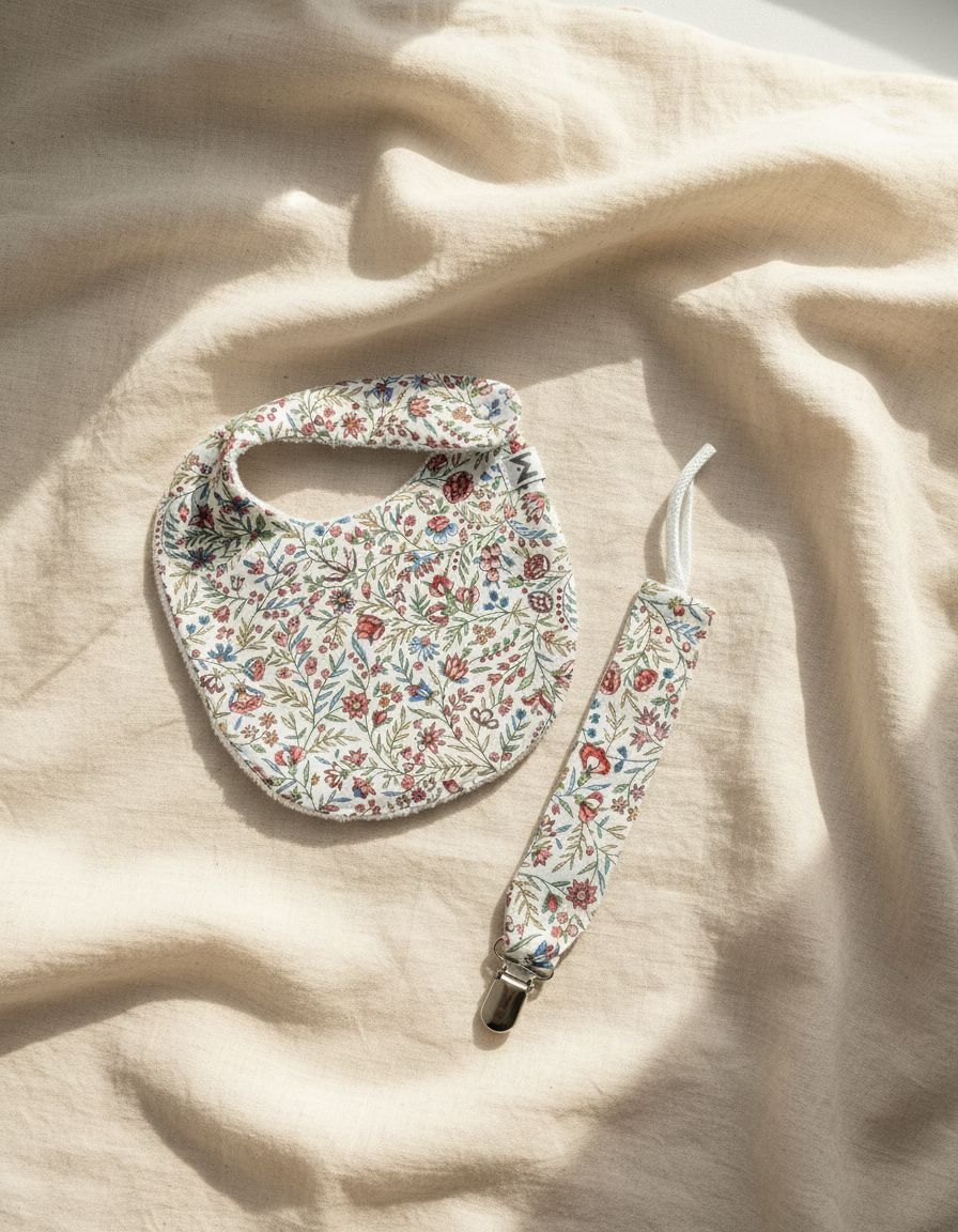 Pack Regalo welcome baby: Peluche ballena Susi personalizada + babero + chupetero