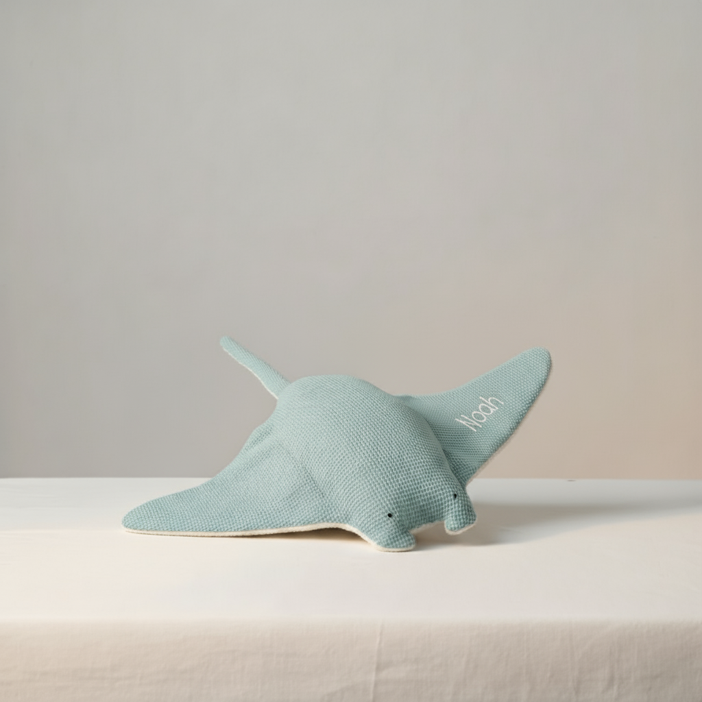 Peluche Sensorial Mantarraya Maya - MENTA