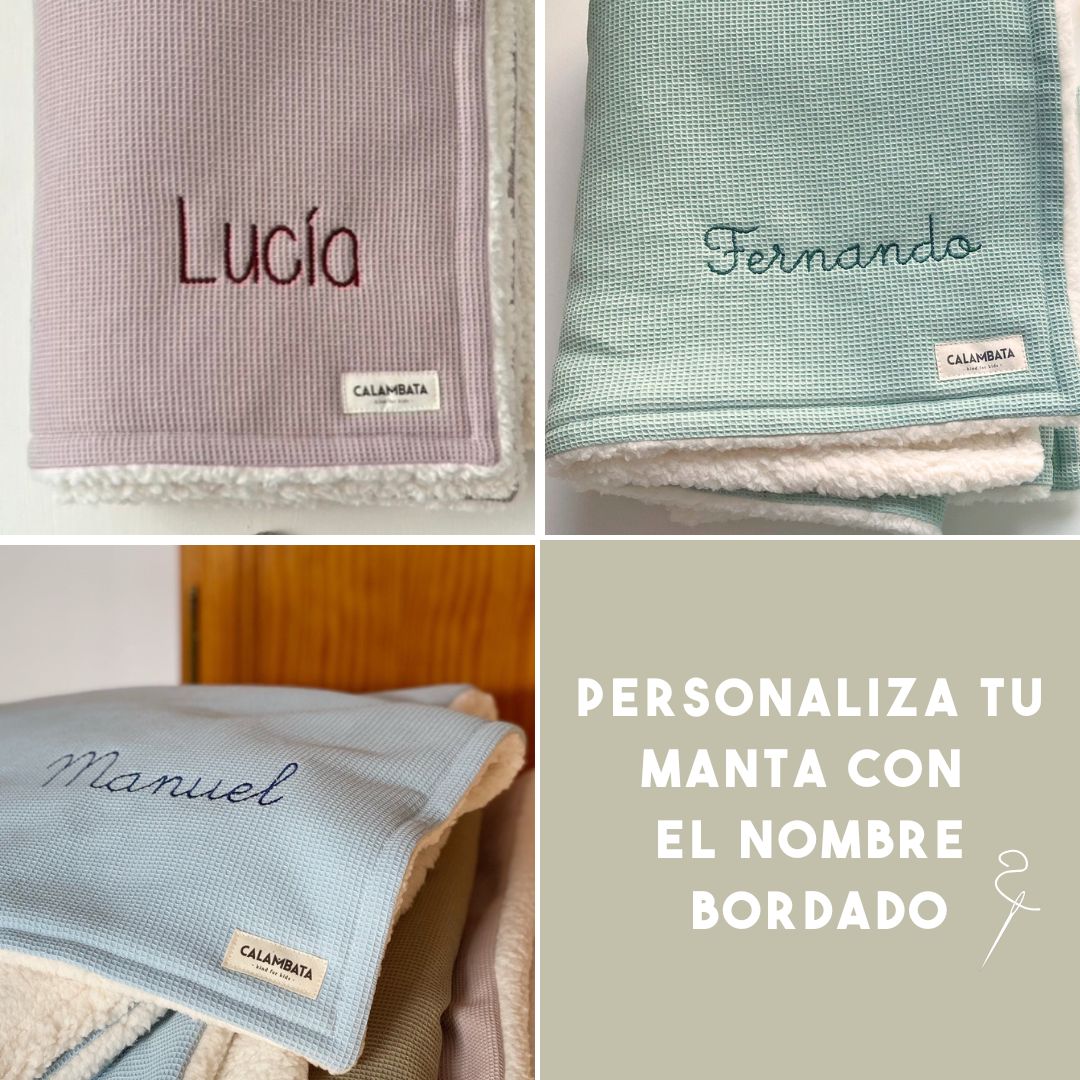 Manta Piqué Borreguillo