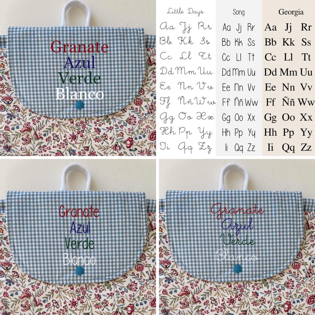 Mochila personalizada Julieta