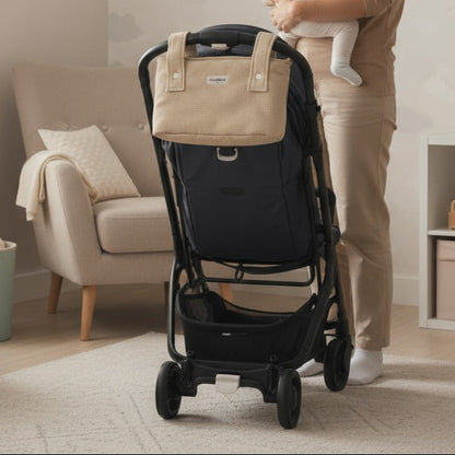 Bolso carro pique beige