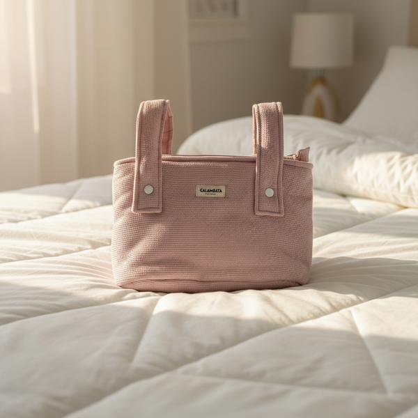 Bolso carro pique rosa