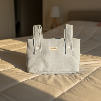 Bolso carro pique azul