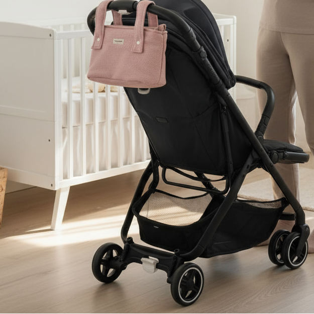 Bolso carro pique rosa