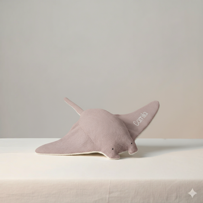 Peluche Sensorial Mantarraya Maya - ROSA