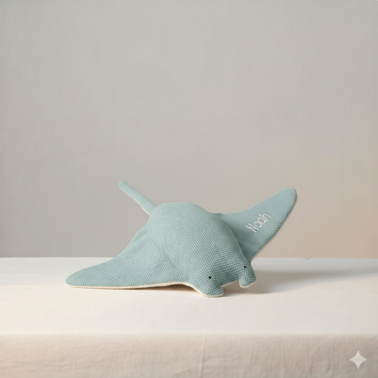 Peluche Sensorial Mantarraya Maya - MENTA