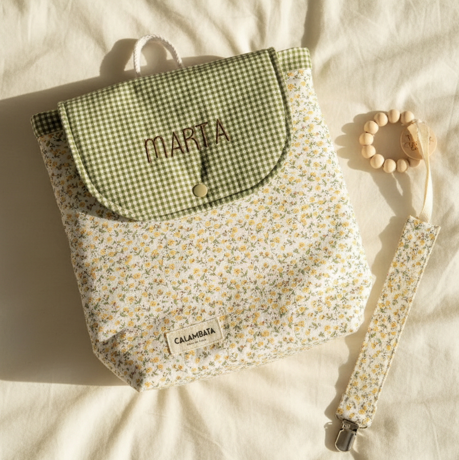 Mochila infantil primavera